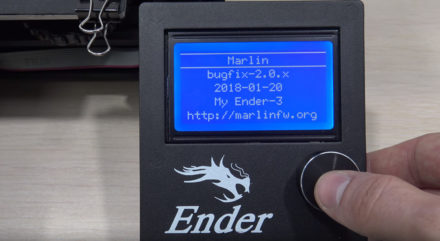 Ender 3 a nový firmware Marlin 2.0
